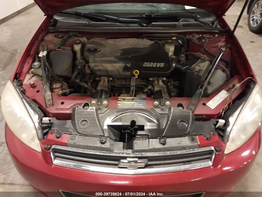 2006 Chevrolet Impala Lt VIN: 2G1WT55K869109001 Lot: 39739824