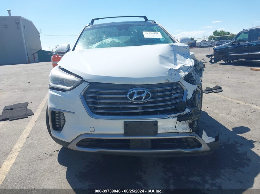 2017 Hyundai Santa Fe Limited Ultimate VIN: KM8SRDHF6HU250860 Lot: 39739846