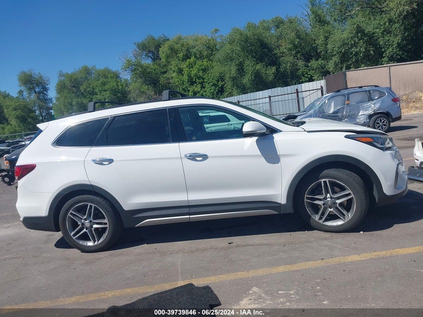 2017 Hyundai Santa Fe Limited Ultimate VIN: KM8SRDHF6HU250860 Lot: 39739846