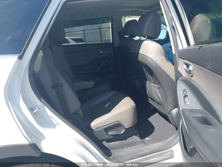 2017 Hyundai Santa Fe Limited Ultimate VIN: KM8SRDHF6HU250860 Lot: 39739846