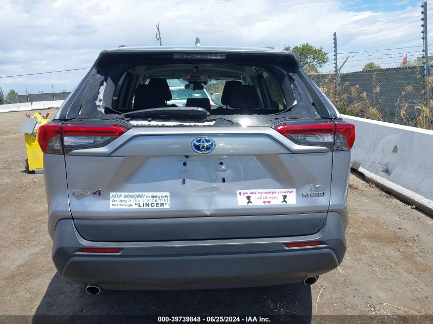 2020 Toyota Rav4 Hybrid Le VIN: 4T3MWRFV7LU005221 Lot: 39739848
