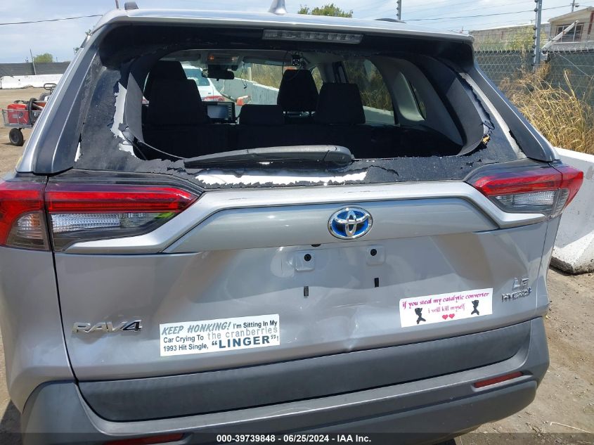 2020 Toyota Rav4 Hybrid Le VIN: 4T3MWRFV7LU005221 Lot: 39739848