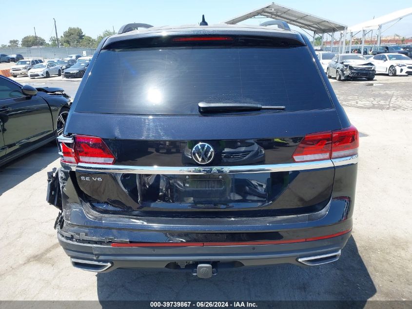 2023 Volkswagen Atlas 3.6L V6 Se W/Technology VIN: 1V2JR2CA6PC552376 Lot: 39739867