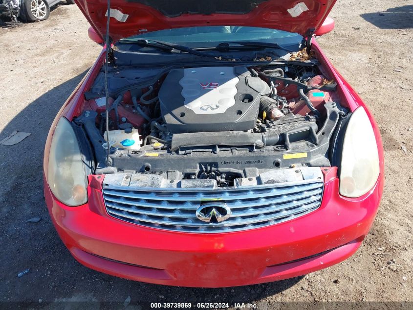 2005 Infiniti G35 VIN: JNKCV54E25M424067 Lot: 39739869