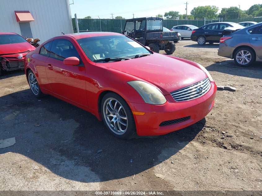 2005 Infiniti G35 VIN: JNKCV54E25M424067 Lot: 39739869