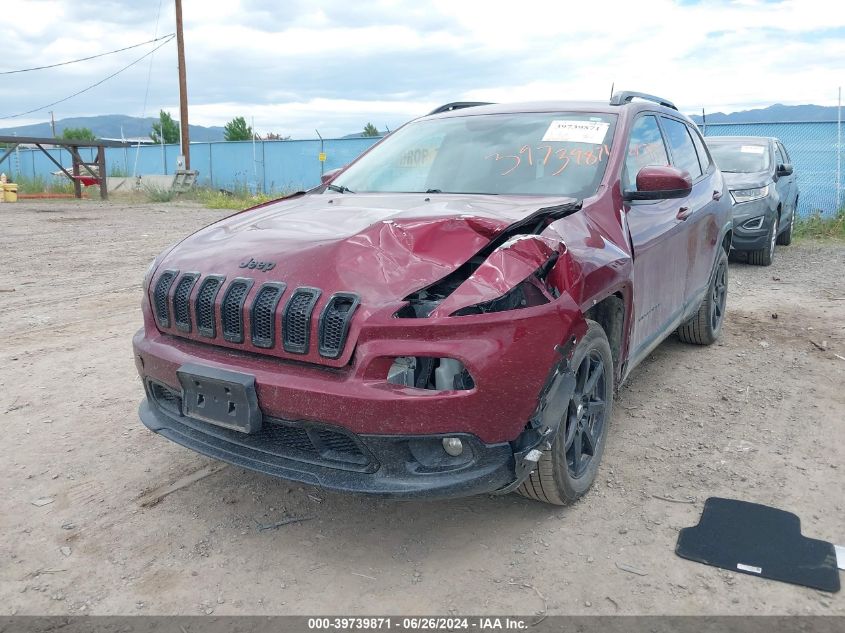 2018 Jeep Cherokee Latitude Tech Connect 4X4 VIN: 1C4PJMCB9JD603992 Lot: 39739871