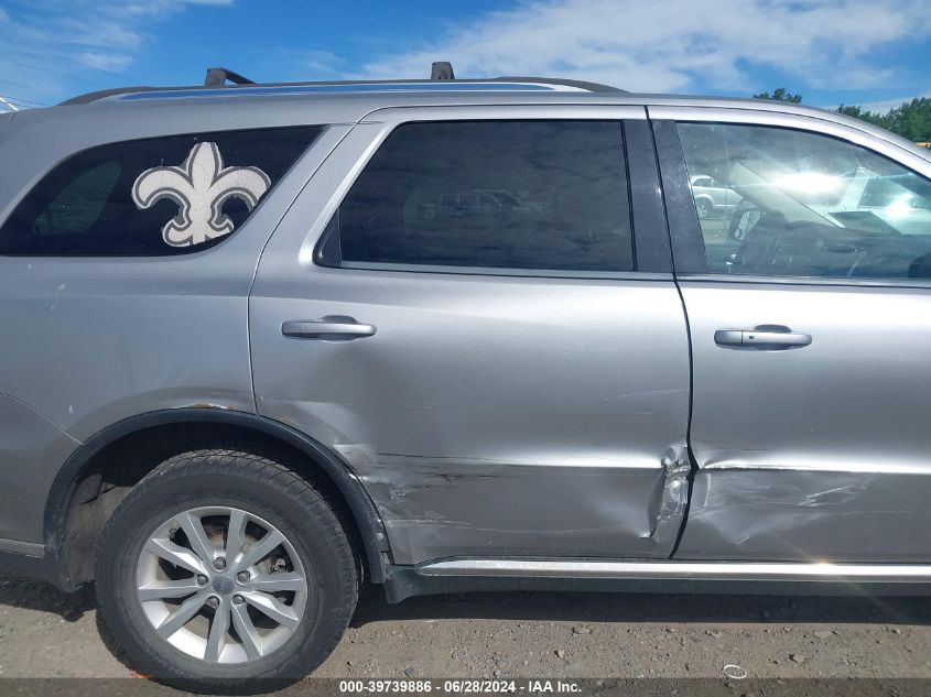 2014 Dodge Durango Sxt VIN: 1C4RDJAG4EC446316 Lot: 39739886