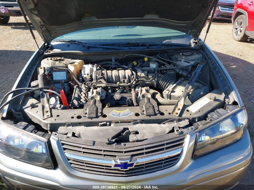 2004 Chevrolet Impala Ls VIN: 2G1WH52K049291442 Lot: 39739921