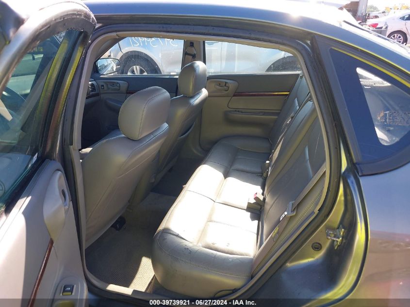 2004 Chevrolet Impala Ls VIN: 2G1WH52K049291442 Lot: 39739921