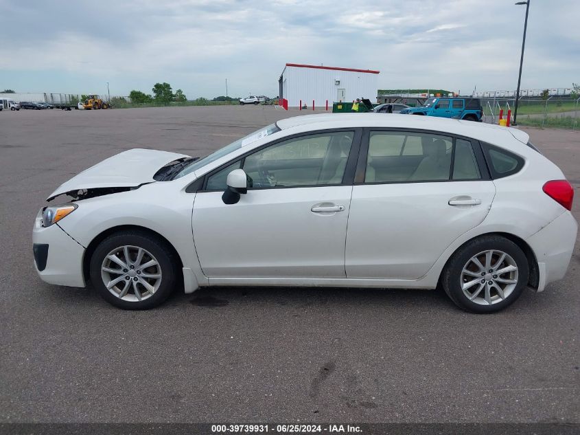 2013 Subaru Impreza 2.0I Premium VIN: JF1GPAC6XD2877868 Lot: 39739931