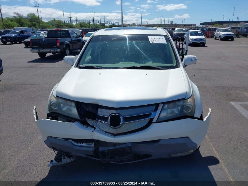 2009 Acura Mdx VIN: 2HNYD28269H532462 Lot: 39739933