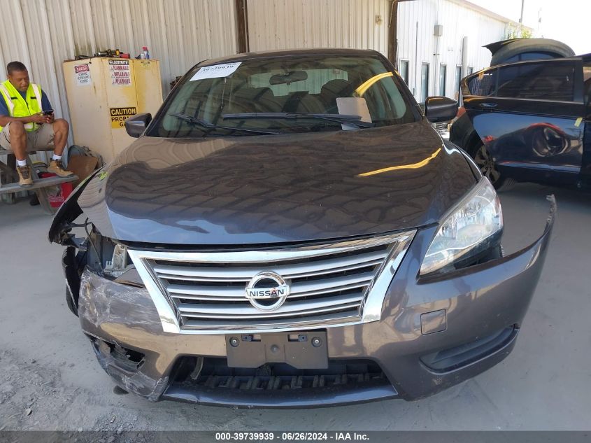 2013 Nissan Sentra Sv VIN: 3N1AB7AP4DL761600 Lot: 39739939