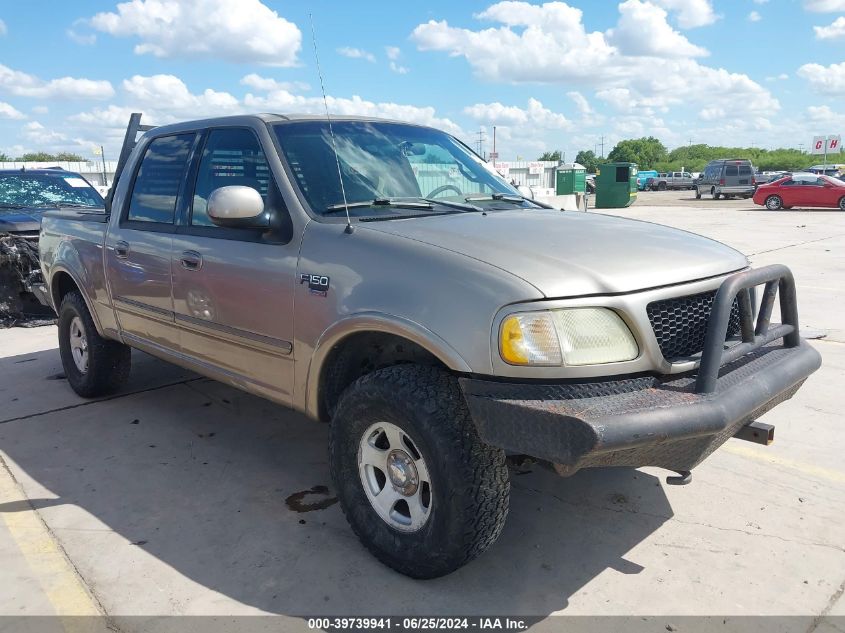 2002 Ford F-150 Lariat/Xlt VIN: 1FTRW08L62KA03786 Lot: 39739941