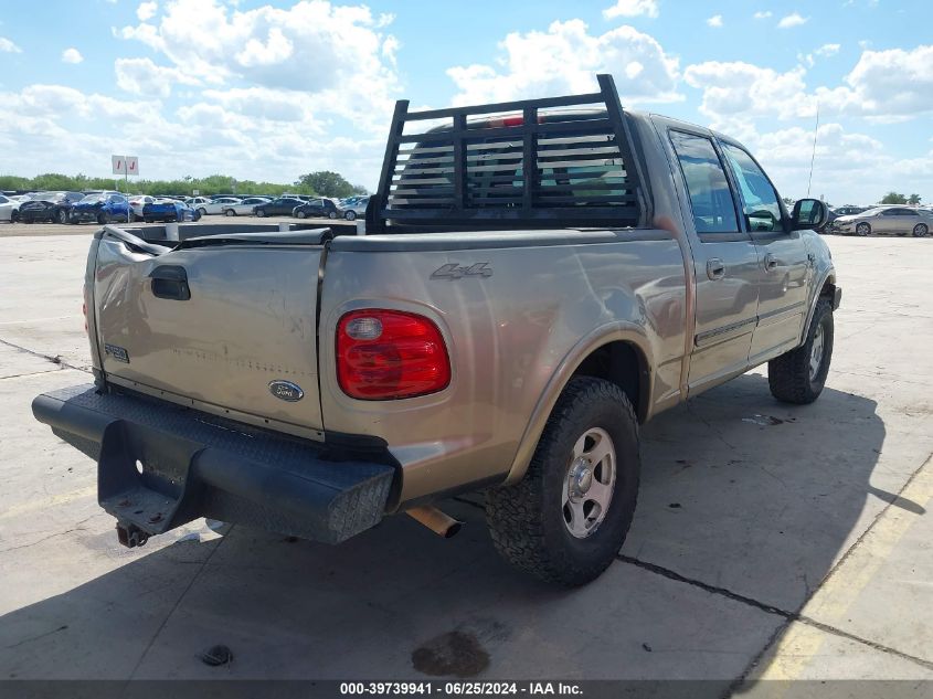 2002 Ford F-150 Lariat/Xlt VIN: 1FTRW08L62KA03786 Lot: 39739941