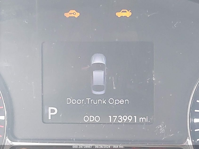 2011 Kia Optima Sx VIN: KNAGR4A67B5147594 Lot: 39739957