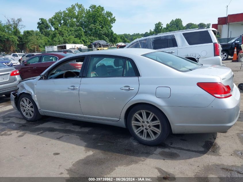 2007 Toyota Avalon Limited VIN: 4T1BK36B77U187586 Lot: 39739962