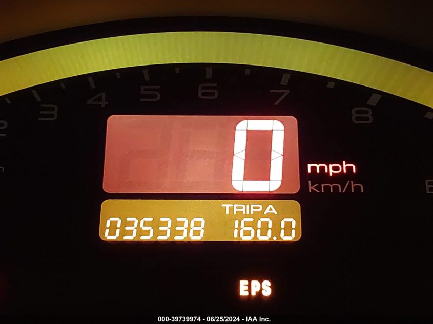 2001 Honda S2000 VIN: JHMAP11481T001595 Lot: 39739974