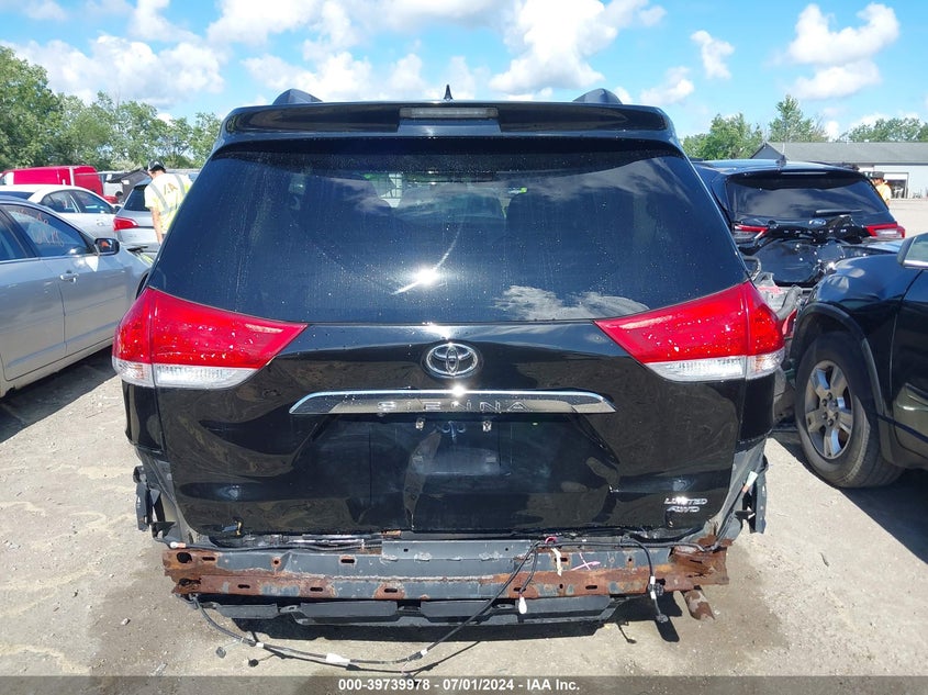 2014 Toyota Sienna Limited 7 Passenger VIN: 5TDDK3DC6ES074514 Lot: 39739978