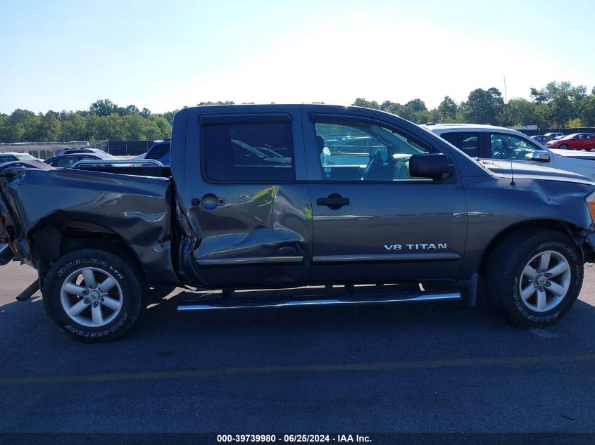 2012 Nissan Titan Sv VIN: 1N6BA0ED4CN314854 Lot: 39739980