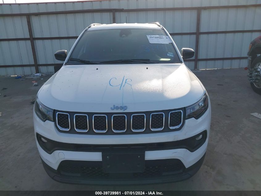 2024 Jeep Compass Latitude 4X4 VIN: 3C4NJDBN9RT604603 Lot: 39739981
