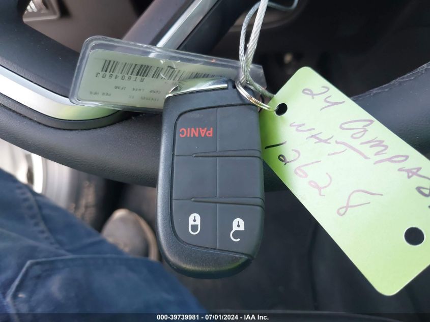 2024 Jeep Compass Latitude 4X4 VIN: 3C4NJDBN9RT604603 Lot: 39739981