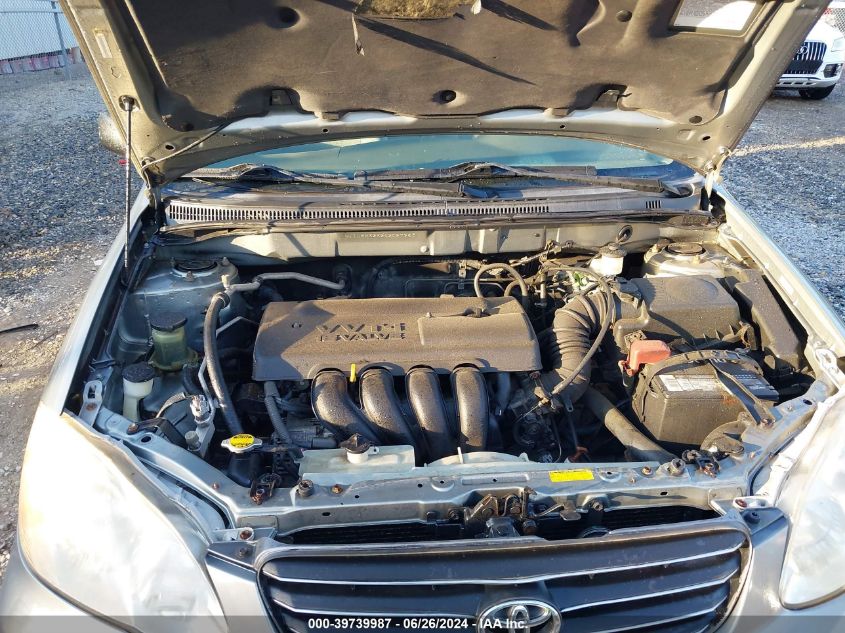 2004 Toyota Corolla Ce VIN: JTDBR32E242027963 Lot: 39739987