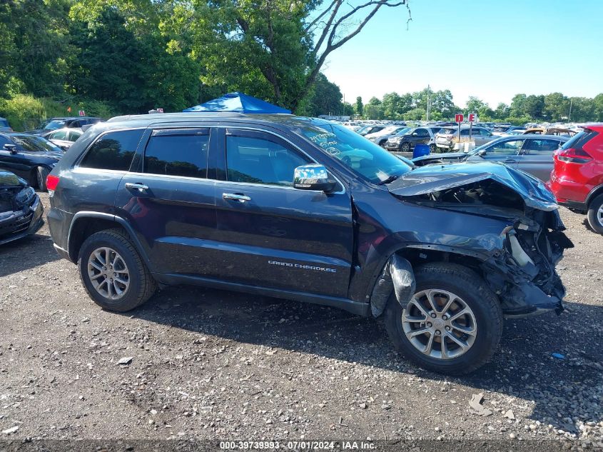 2015 Jeep Grand Cherokee Limited VIN: 1C4RJFBG2FC684106 Lot: 39739993