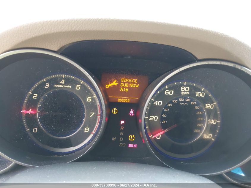 2009 Acura Mdx Technology Package VIN: 2HNYD28669H507774 Lot: 39739996