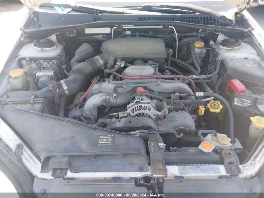 2007 Subaru Outback 2.5I/2.5I Basic/2.5I L.l. Bean Edition VIN: 4S4BP61C877343488 Lot: 39740000