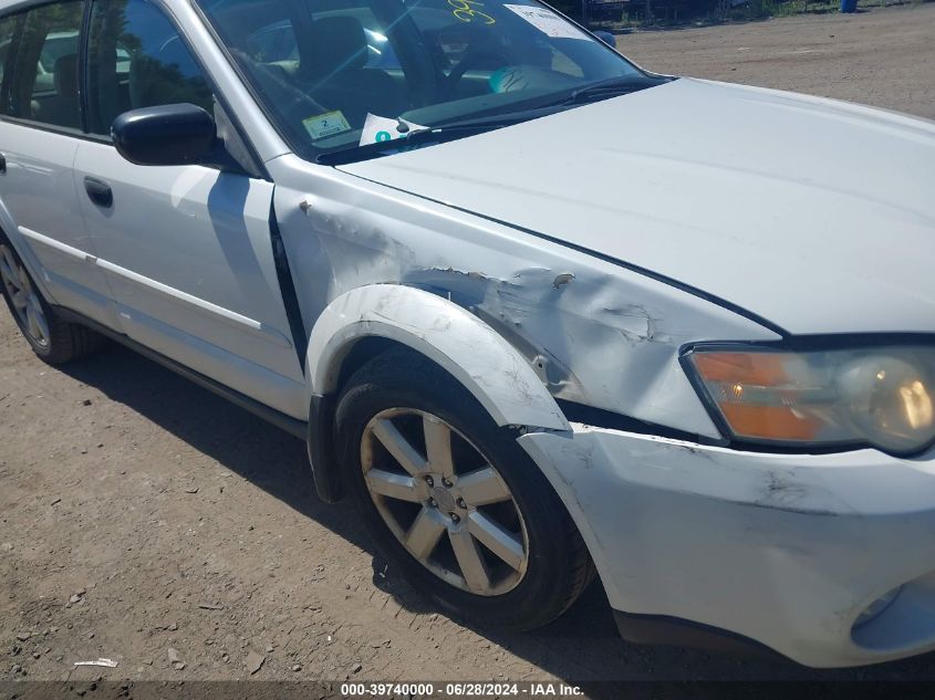 2007 Subaru Outback 2.5I/2.5I Basic/2.5I L.l. Bean Edition VIN: 4S4BP61C877343488 Lot: 39740000