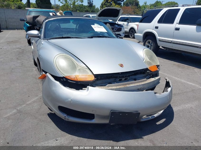 2001 Porsche Boxster VIN: WP0CA29841U623307 Lot: 39740018