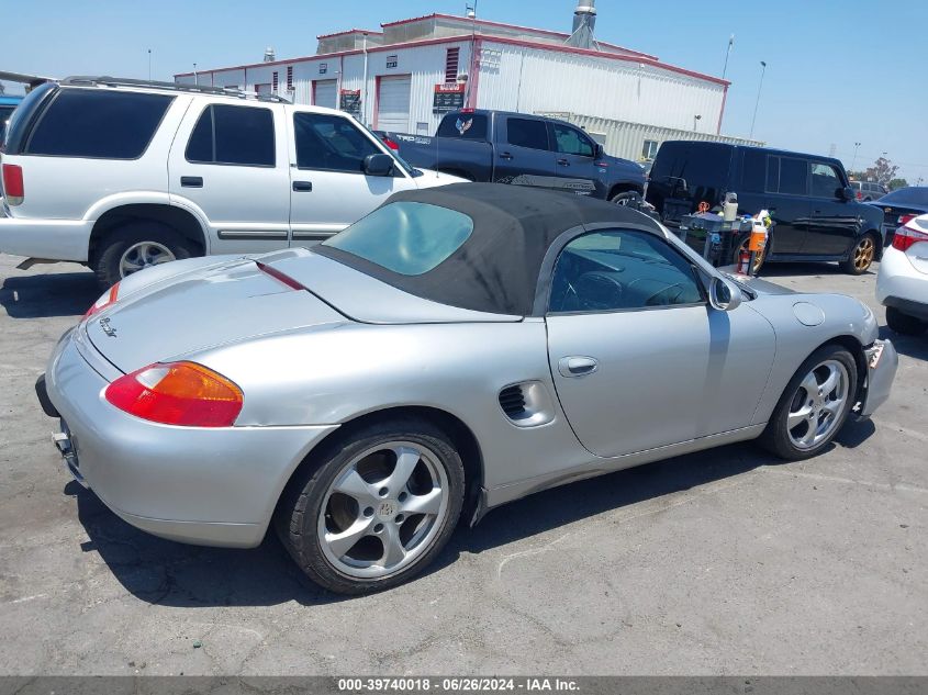 2001 Porsche Boxster VIN: WP0CA29841U623307 Lot: 39740018