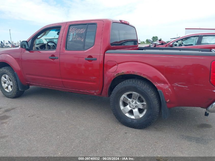 2010 Nissan Frontier Se VIN: 1N6AD0EV0AC422165 Lot: 39740032