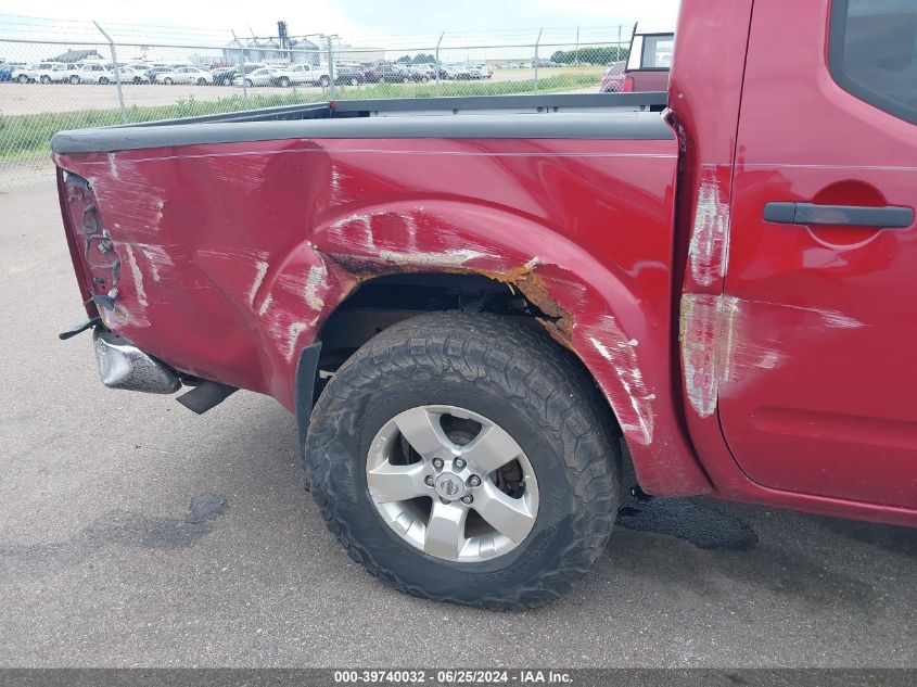 2010 Nissan Frontier Se VIN: 1N6AD0EV0AC422165 Lot: 39740032