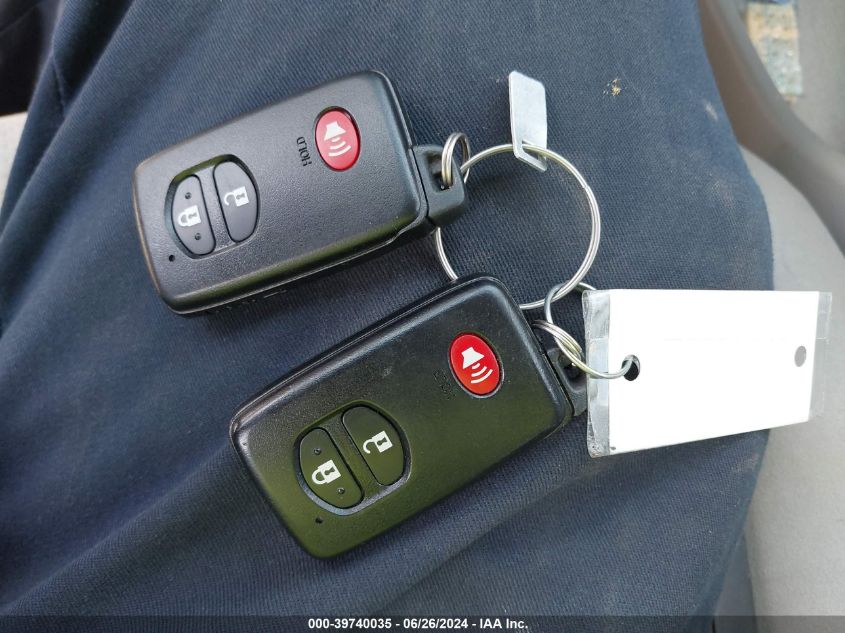 2011 Toyota Prius VIN: JTDKN3DUXB1381524 Lot: 39740035