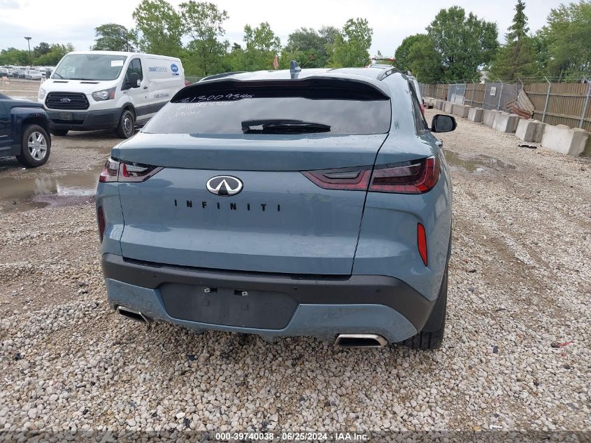 2022 Infiniti Qx55 Sensory Awd VIN: 3PCAJ5L35NF112533 Lot: 39740038