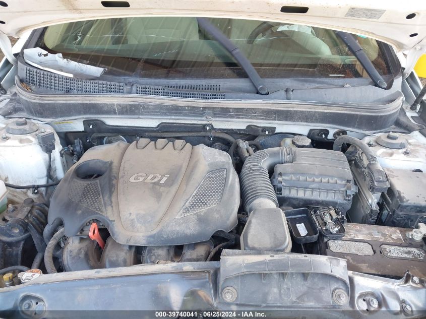 2013 Hyundai Sonata Gls VIN: 5NPEB4AC4DH608094 Lot: 39740041