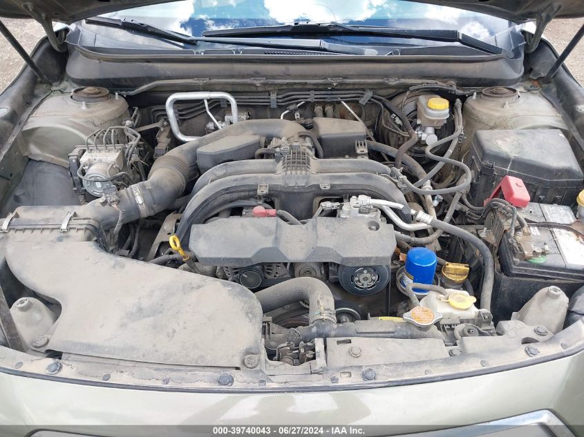 2017 Subaru Outback 2.5I Premium VIN: 4S4BSAHC0H3252943 Lot: 39740043