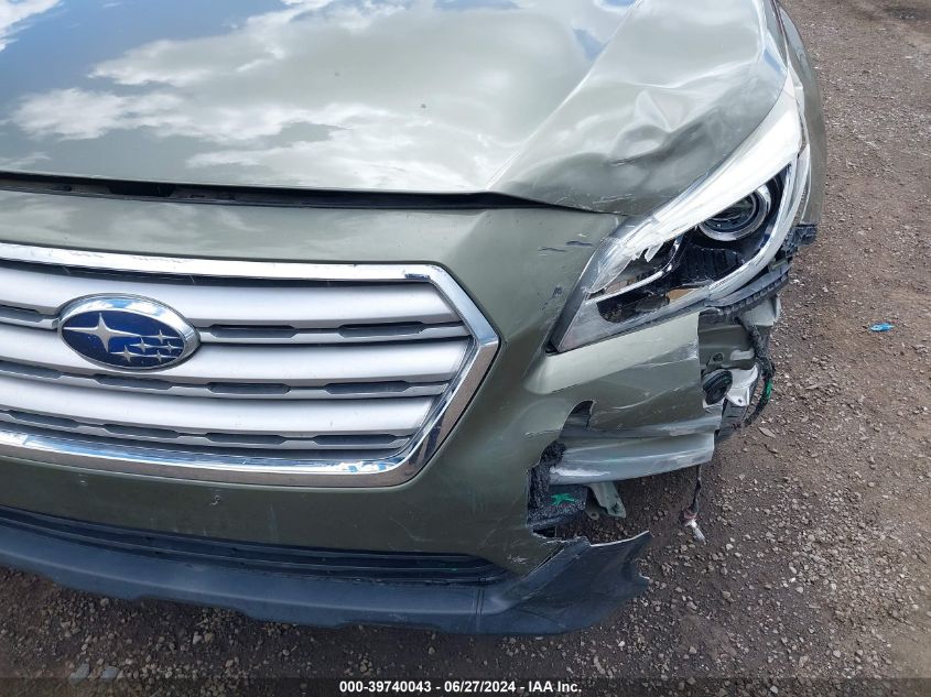 2017 Subaru Outback 2.5I Premium VIN: 4S4BSAHC0H3252943 Lot: 39740043