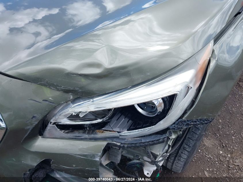 2017 Subaru Outback 2.5I Premium VIN: 4S4BSAHC0H3252943 Lot: 39740043