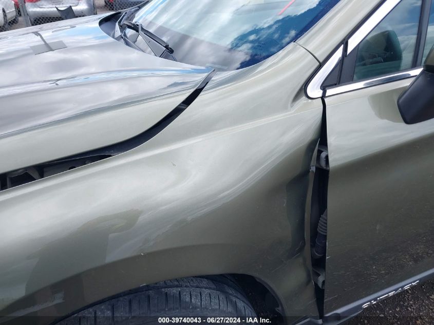 2017 Subaru Outback 2.5I Premium VIN: 4S4BSAHC0H3252943 Lot: 39740043