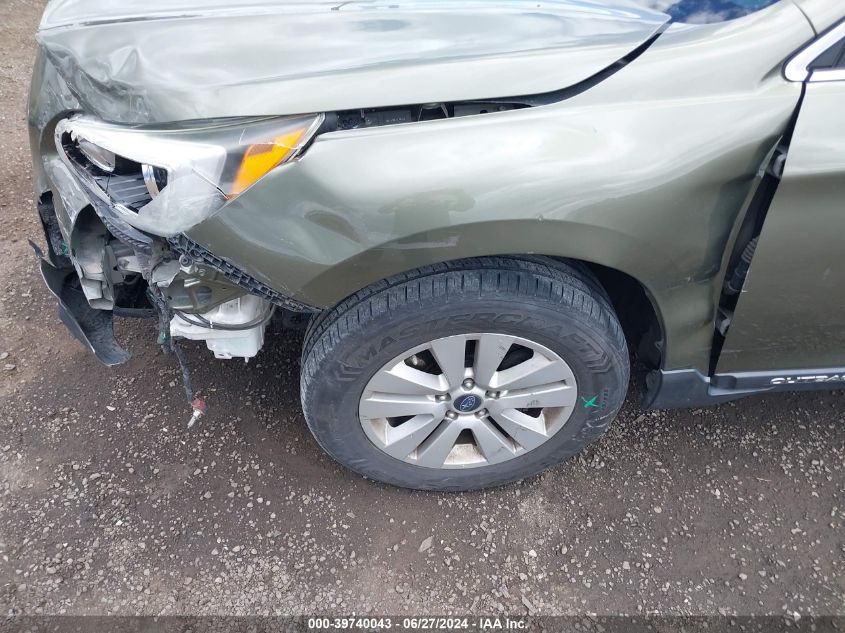 2017 Subaru Outback 2.5I Premium VIN: 4S4BSAHC0H3252943 Lot: 39740043