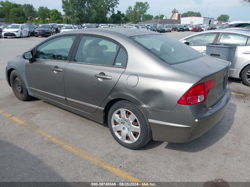 2006 Honda Civic Lx VIN: 1HGFA16516L062130 Lot: 39739636