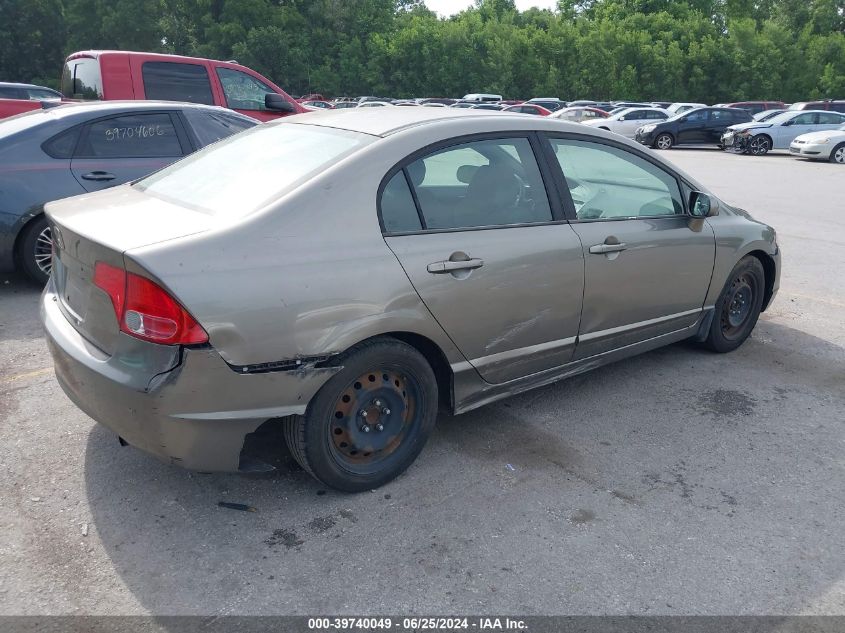 2006 Honda Civic Lx VIN: 1HGFA16516L062130 Lot: 39739636