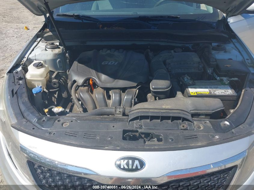 2012 Kia Optima Lx VIN: KNAGM4A77C5279022 Lot: 39740051