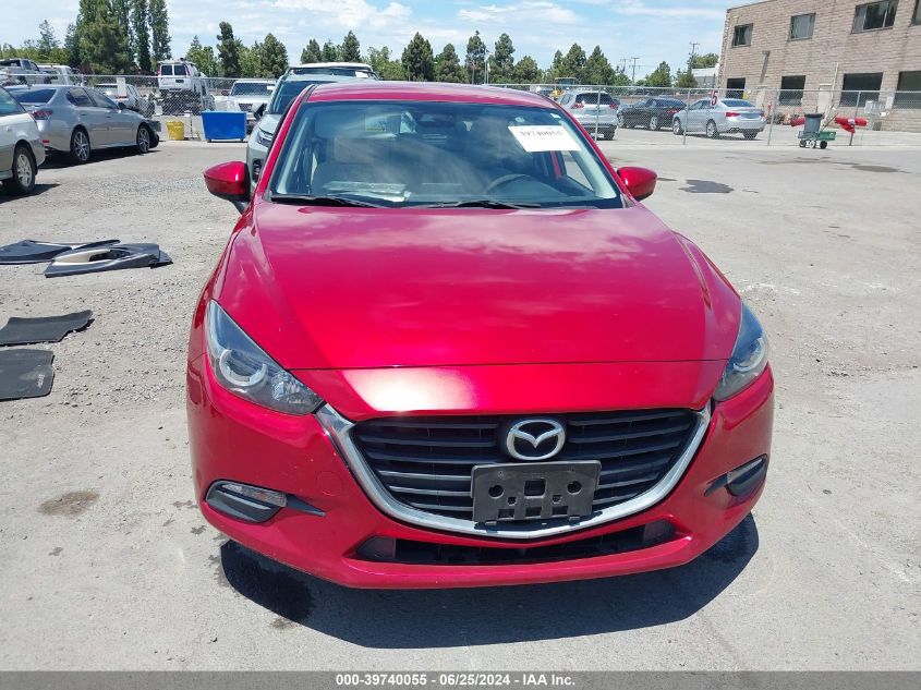 2018 Mazda Mazda3 Sport VIN: 3MZBN1K70JM219322 Lot: 39740055