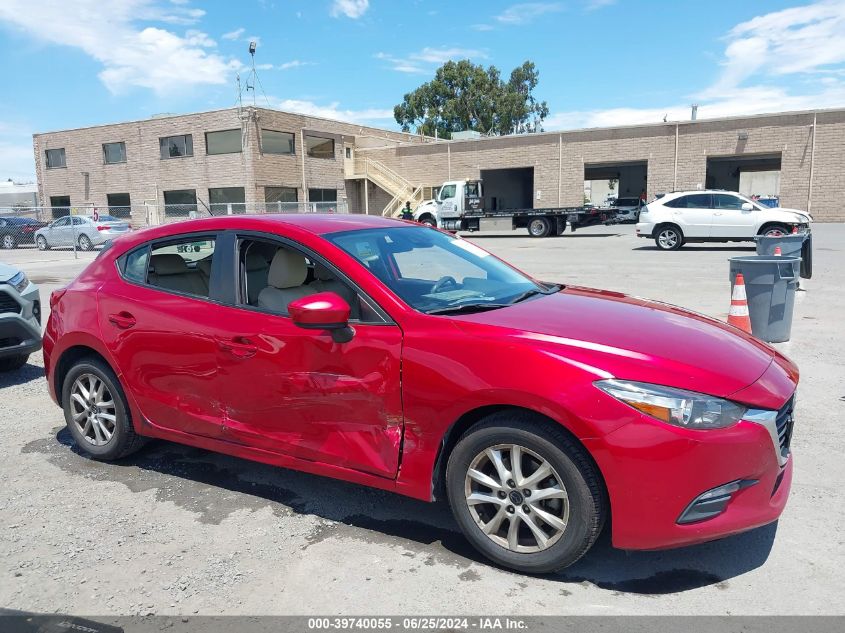 2018 Mazda Mazda3 Sport VIN: 3MZBN1K70JM219322 Lot: 39740055