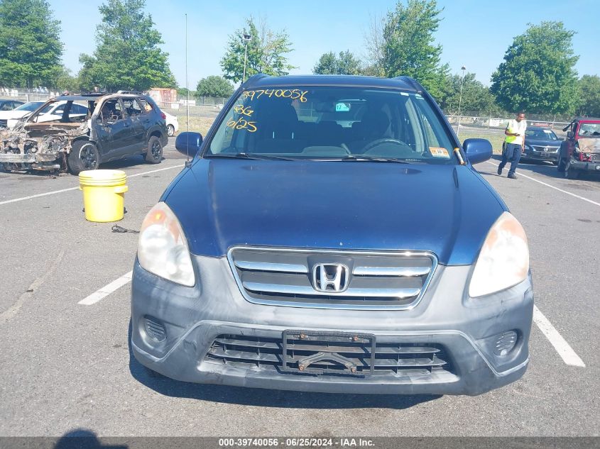 2005 Honda Cr-V Ex VIN: JHLRD78815C044936 Lot: 39740056