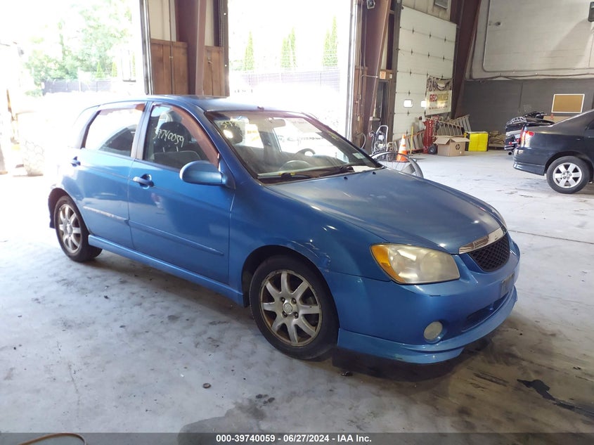 2006 Kia Spectra5 VIN: KNAFE162265314090 Lot: 39740059