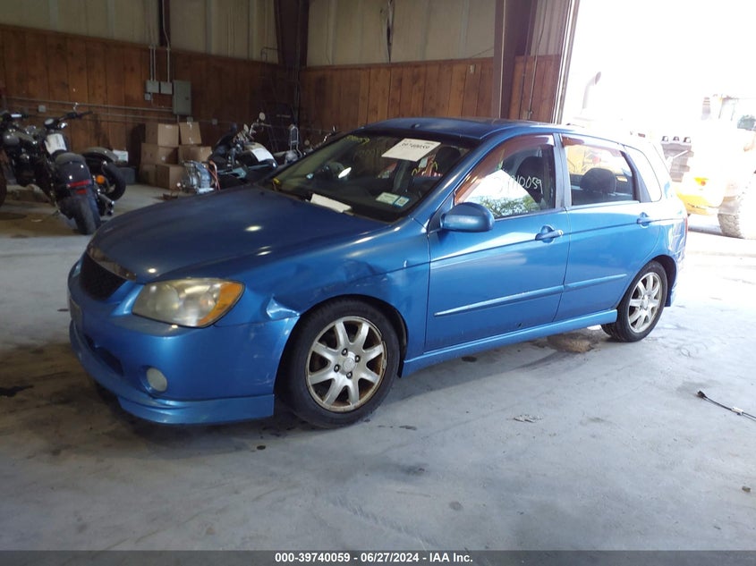 2006 Kia Spectra5 VIN: KNAFE162265314090 Lot: 39740059